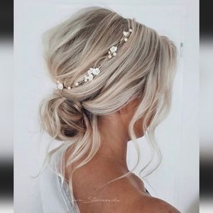 Beautiful bridal hair piece